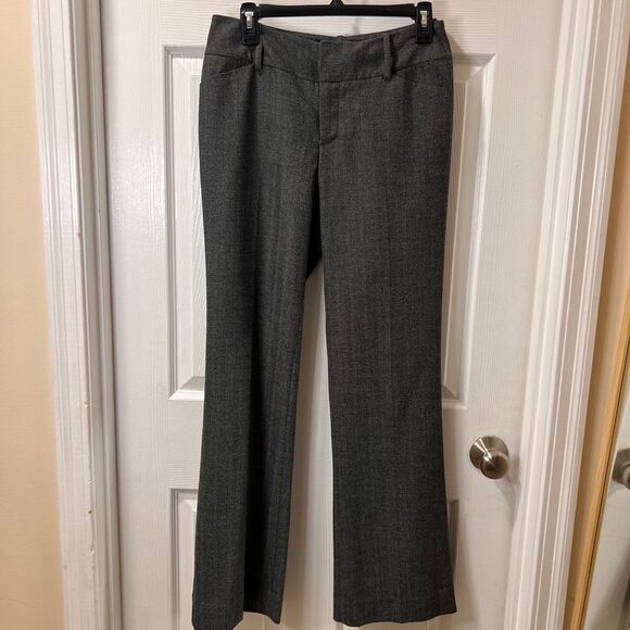 Mossimo Pants - Mossimo Women's‎ Gray Herringbone Dress Pants Professional Trousers Size 4